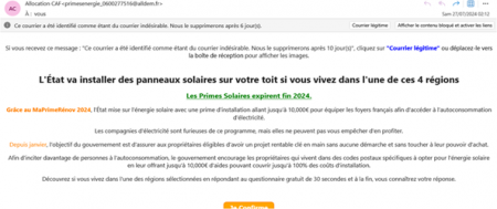 Image arnaque prime énergie